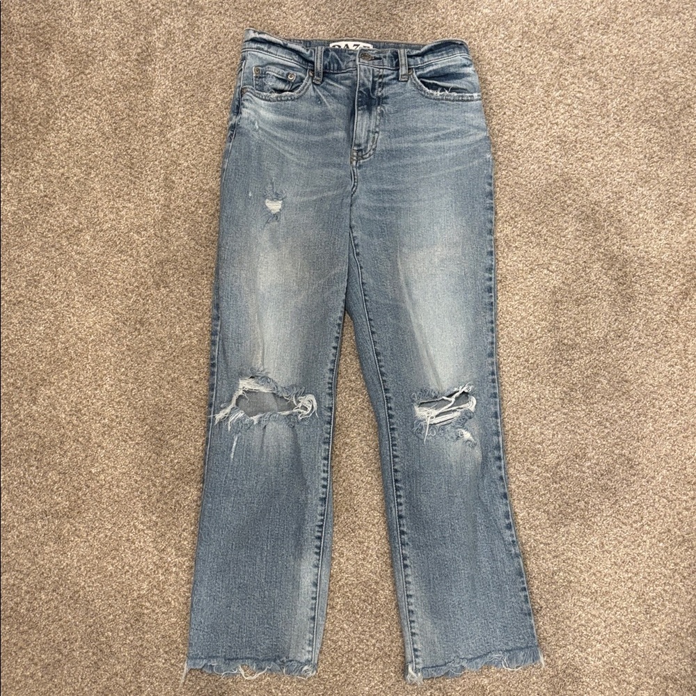 Daze Distressed Blue Jeans